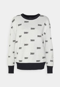 DKNY Stickad tröja - white