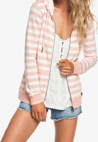 Roxy Felpa con zip - salmon