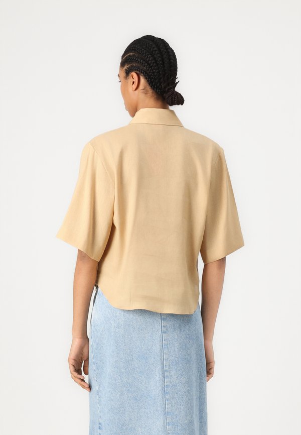 EVONA - Button-down blouse - open beige4