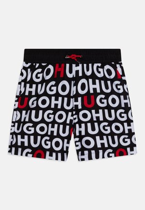 SWIM - Badeshorts - noir/rouge