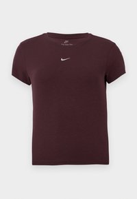T-shirt basic - burgundy crush