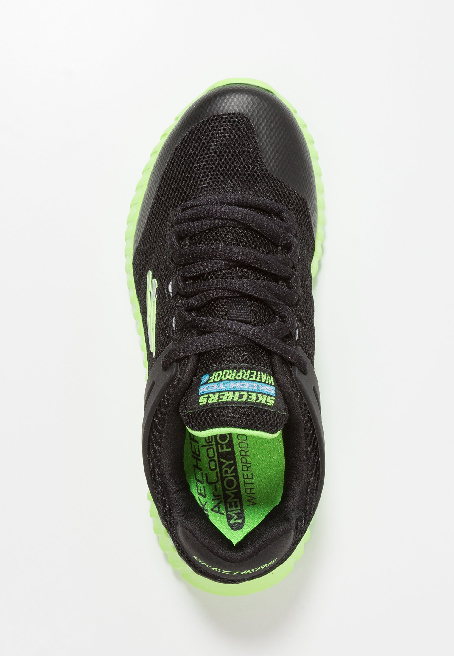 skechers elite trainers black