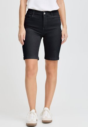 FRLUXE - Denimové šortky - black
