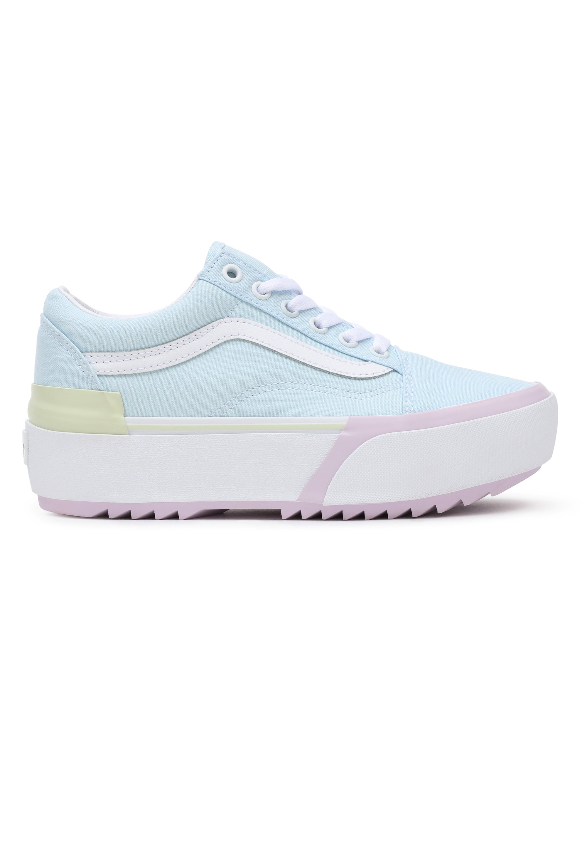 Vans Shoes Vans Rosa Pastel Plataforma Vans Old Skool Rosas Pastel
