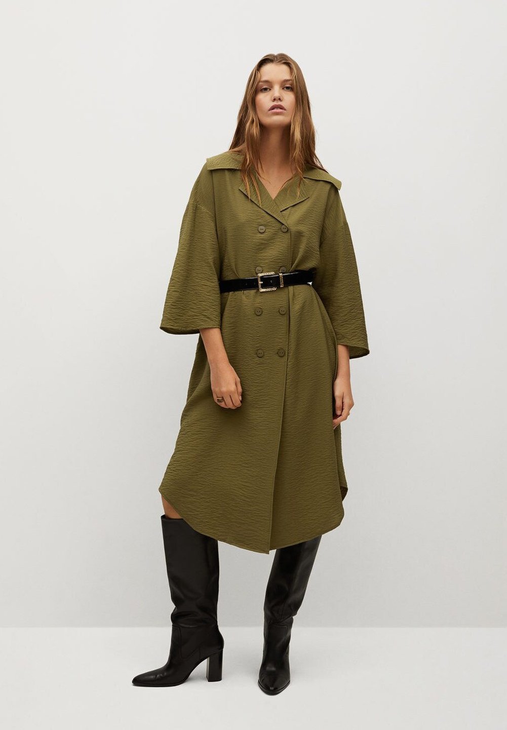 robe trench mango