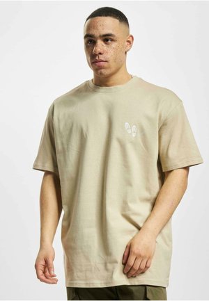 Print T-shirt - wet sand