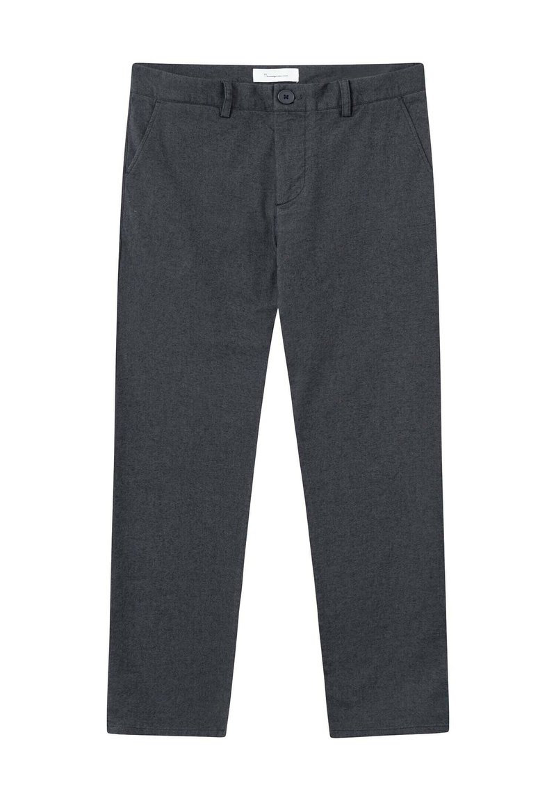 KnowledgeCotton Apparel Chino donkergrijs gemêleerd KnowledgeCotton Apparel Chino donkergrijs gemêleerd