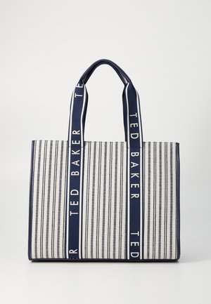 HAYLLEE STRIPED ICON BAG - Shopping Bag - navy