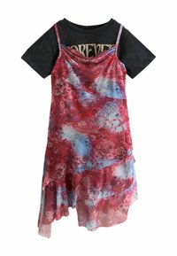 Next SET - Denné šaty - red  blue floral print