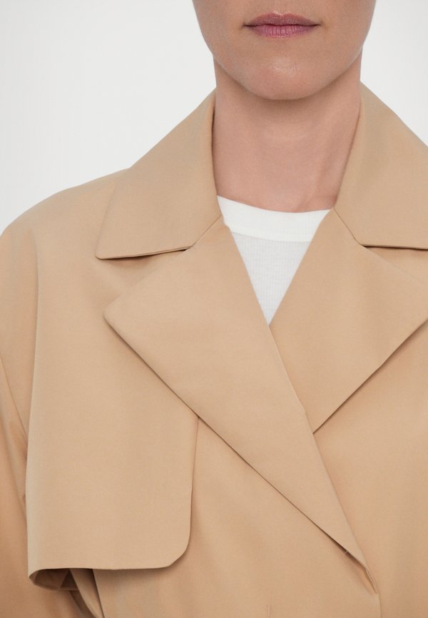 COAT - Trenchcoat - wood grain3