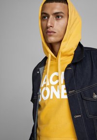 Jack & Jones JJECORP LOGO  - Hoodie - yolk yellow