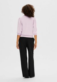 Selected Femme SLFTENNY 3/4 NOOS - Sweatshirt - cradle pink