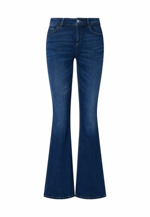 LIU JO, LIU JO BOOTCUT STONEWASH JEANS - Jean bootcut - dark-blue denim