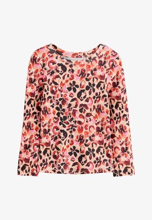 Next, RIBBED LONG SLEEVE TOP STANDARD - Langærmet T-shirt - leopard