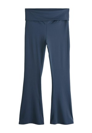 REGULAR FIT - ROLL TOP  - Leggings - Trousers - navy
