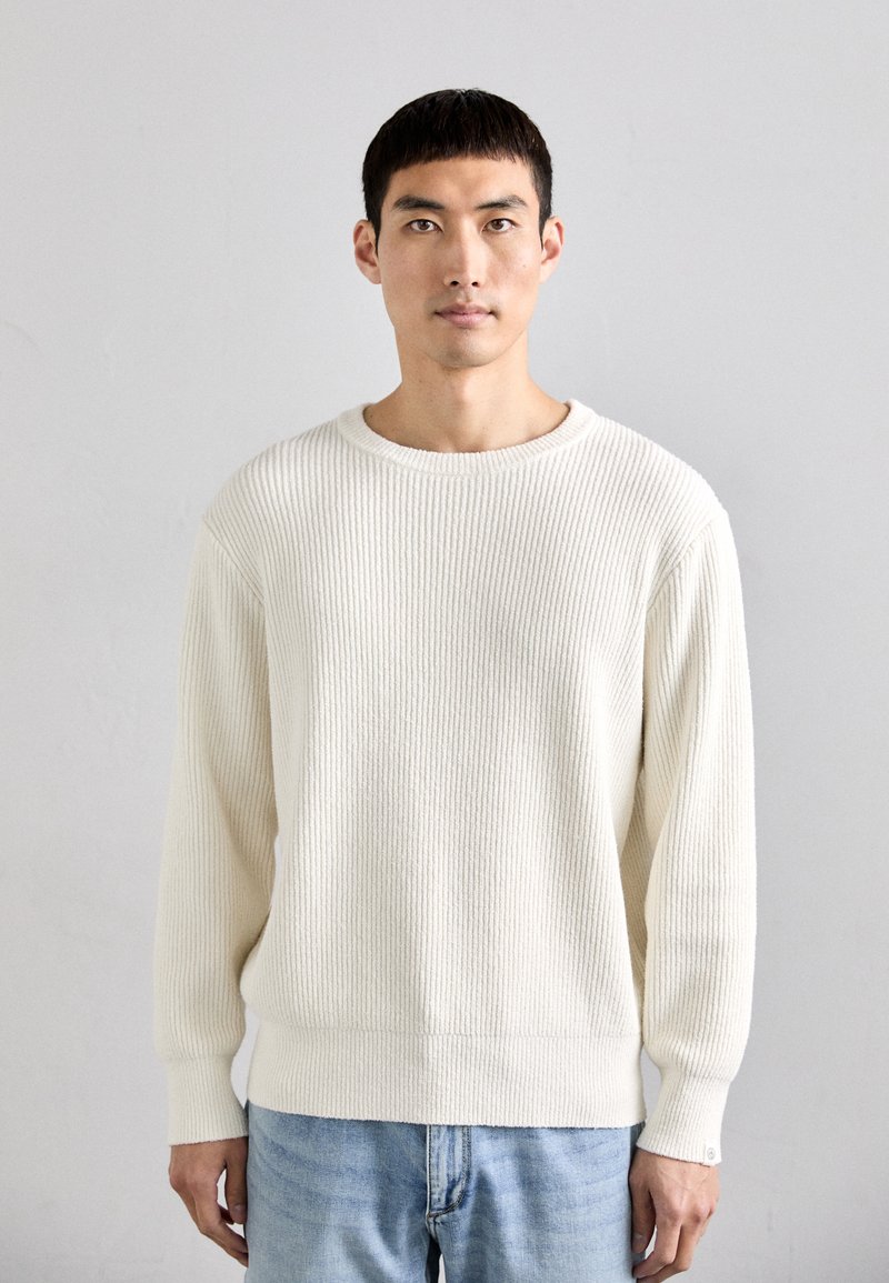 rag & bone CREW IN ZUMA - Maglione - ivory