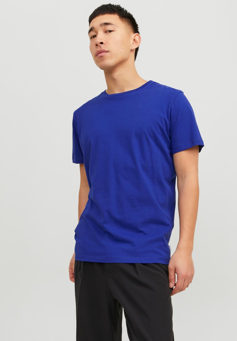 Jack & Jones JJE TEE  O-NECK  - Camiseta básica - bluing