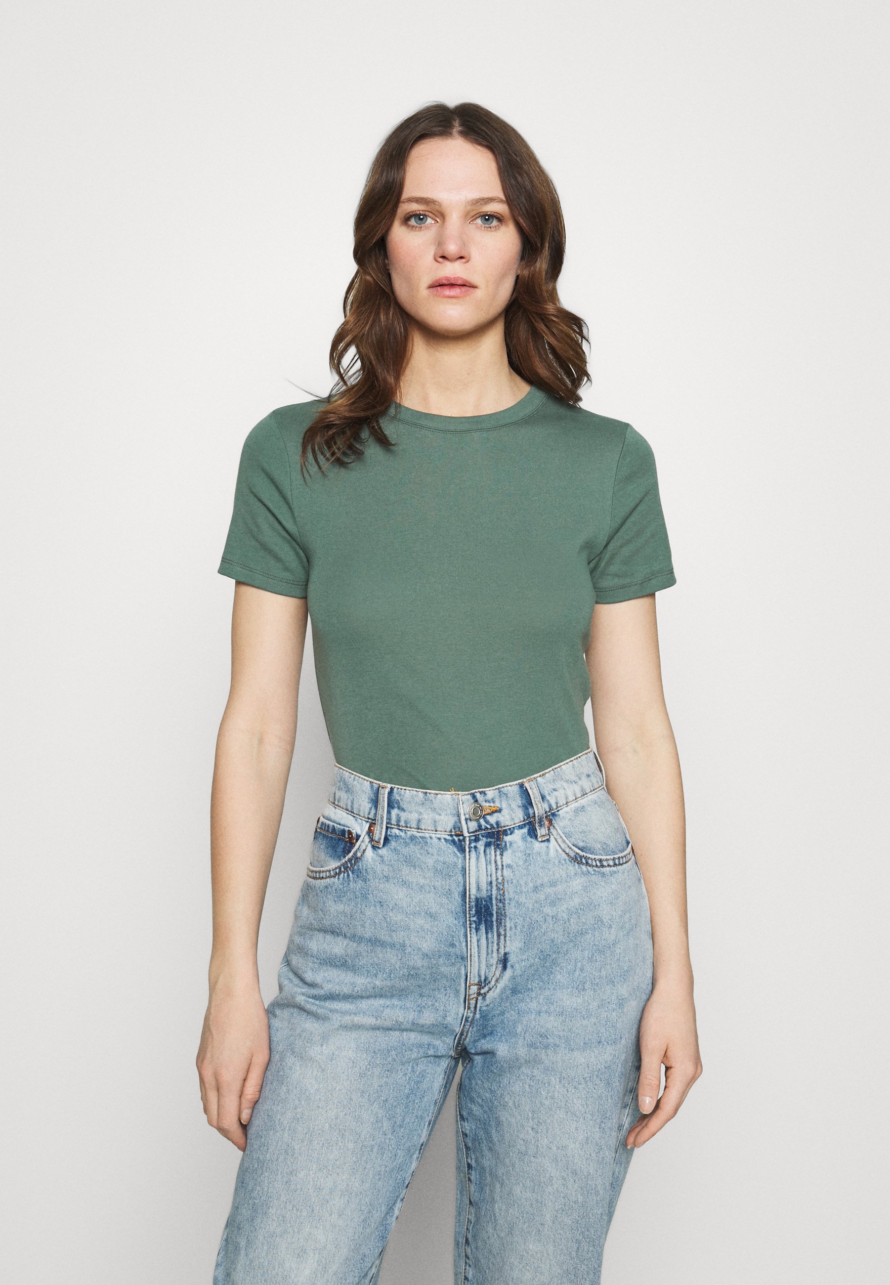 Petit Bateau TEE MCVALLEEXXS - T-shirt basique - vallee/kaki - ZALANDO.FR