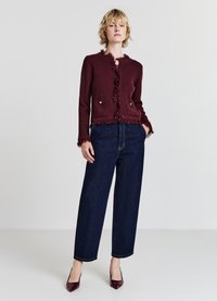 Calliope Strickjacke - bordeaux