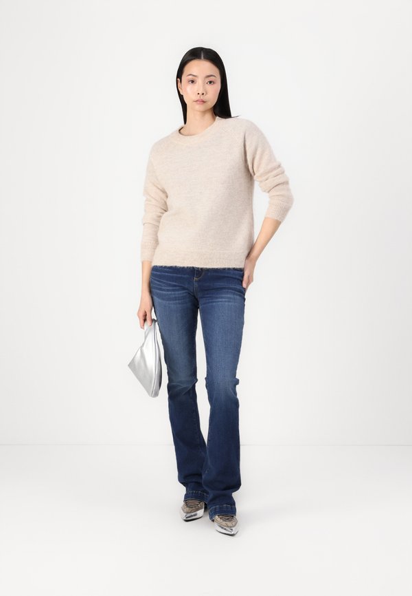 SLFLULU LS O-NECK B NOOS - Jumper - birch melange4