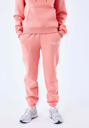 JOGGING SIGNATURE - Pantaloni sportivi - abricot   blanc cassé