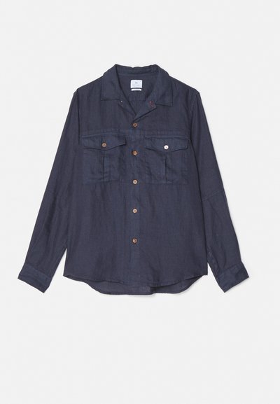PS Paul Smith MENS L/S CASUAL FIT UTILITY - Marškiniai - blues