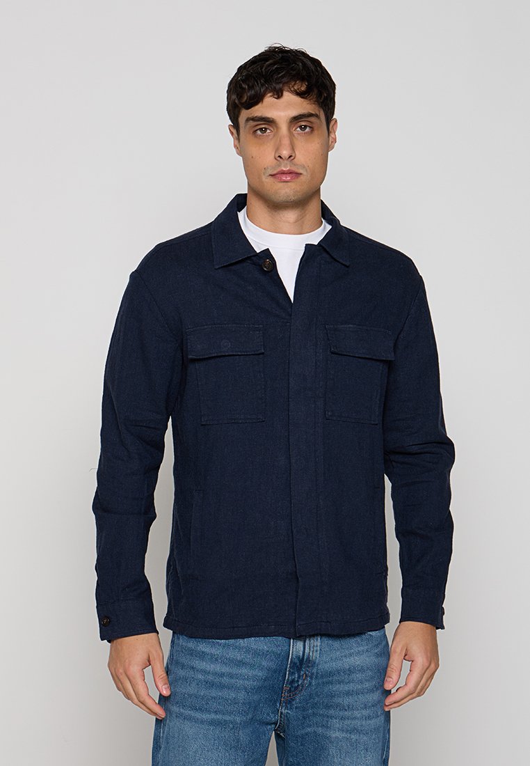 PROFUOMO Overhemd blauw