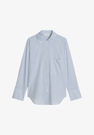 Marc O'Polo, BLOUSE, LONG SHIRT, BUTTONED SLITS, HIGH CUFFS, LONG SLEEVE, SOLID - Nööpidega pluus - morning blue