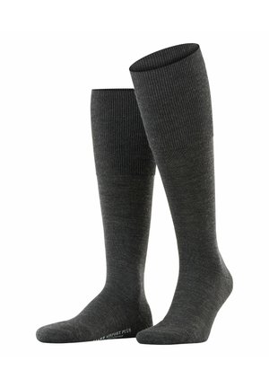 AIRPORT PLUS - Chaussettes hautes - anthra mel