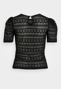 VILA VICHIKKA PUFF O NECK - Blūze - black
