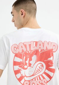 INSIDE Camiseta estampada - blanco
