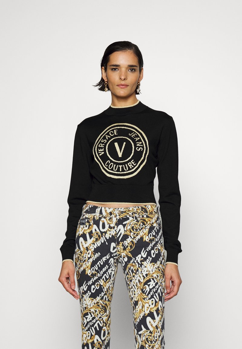 Versace Jeans Couture Jumper black Zalando.co.uk