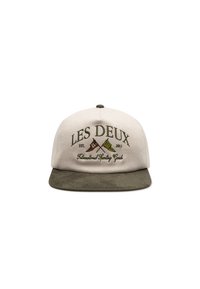 IVY LEAGUE BRUSHED - Casquette - off white/olive