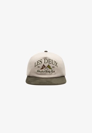 IVY LEAGUE BRUSHED - Casquette - off white/olive
