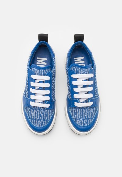 MOSCHINO UNISEX - Sneakers basse - denim/white