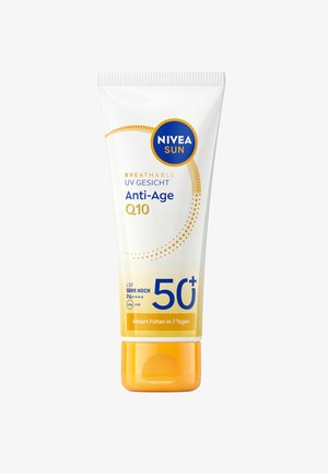 NIVEA, SUN UV GESICHT Q10 ANTI AGE CREME LSF 50+ 40ML - Sun protection