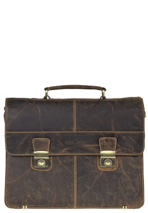 Greenburry VINTAGE - Aktentasche - brown