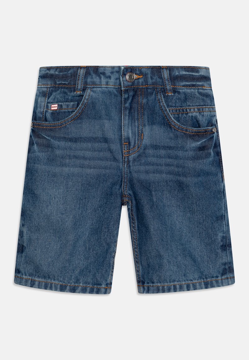 HUGO Kids Jeansshort blauw denim/bluedenim