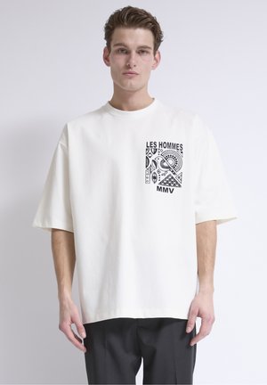 T-shirt con stampa - white