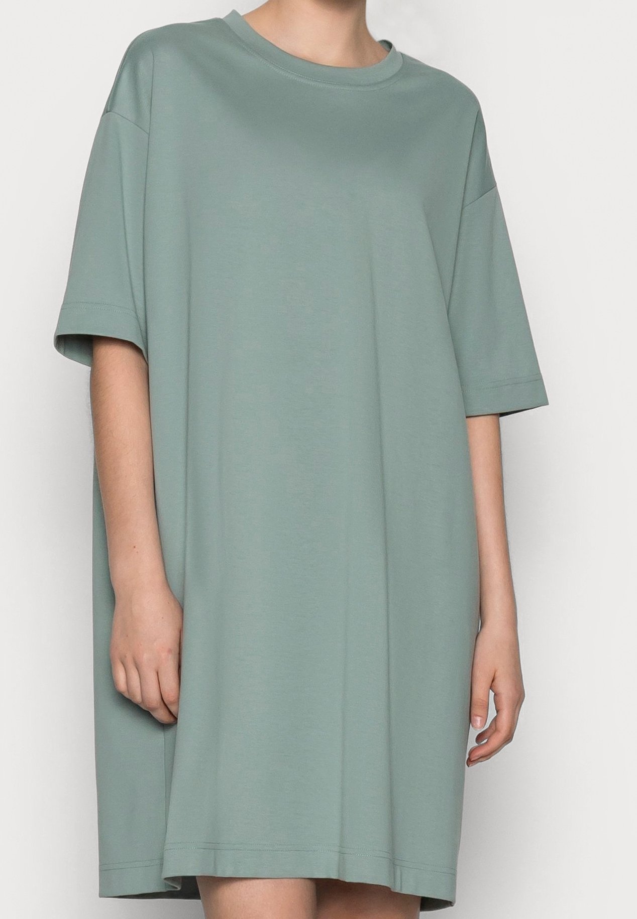 open lace back dress Arket Blue Oversized Shirt Dress UK 12  Reliked