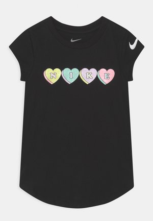 SWEET HEARTS - T-shirt con stampa - black