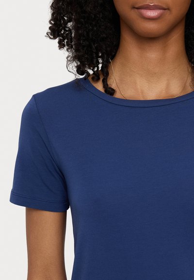 Weekend Max Mara Basic T-shirt - blu cina
