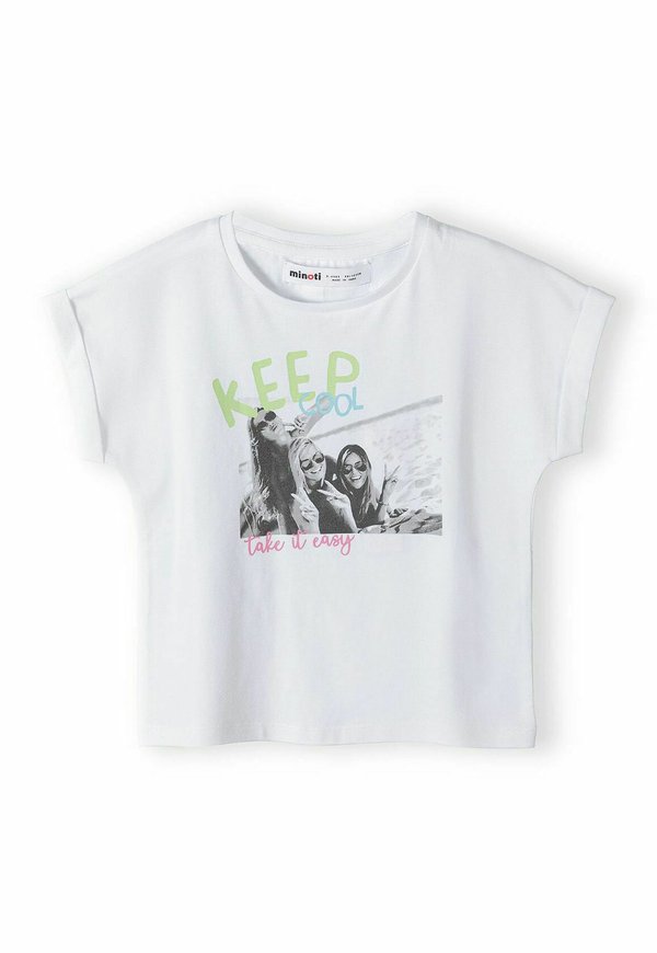 TURN UP SHORT SLEEVE - T-Shirt print