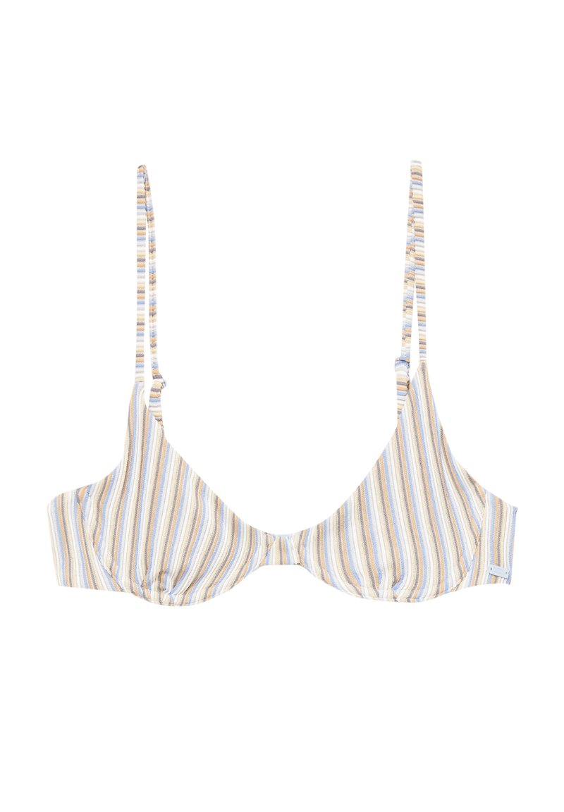 PULL&BEAR STRIPED BikiniTop blue/blau Zalando.de