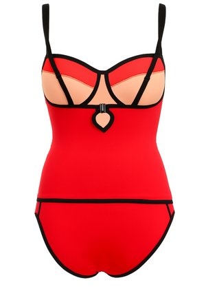 Cache Coeur, SET - Bikini - coral