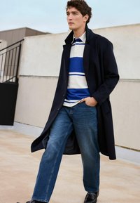 Next REGULAR FIT - Klasický kabát - navy blue