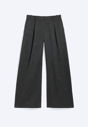 Weekday, DARA WIDE SUITING - Pantalones - dark grey