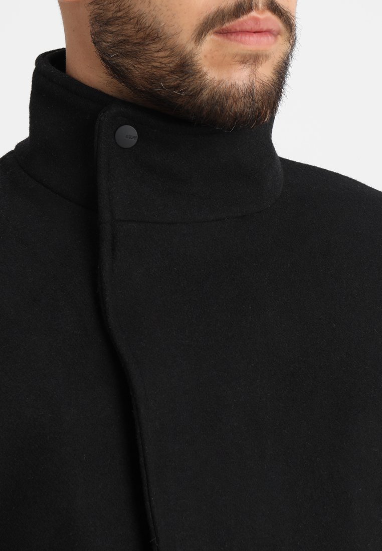 Herren Trenchcoats | Only & Sons ONSOSCAR COAT Klassischer Mantel black/schwarz - QE10372 Herren Trenchcoats | Only & Sons ONSOSCAR COAT Klassischer Mantel black/schwarz - QE10372