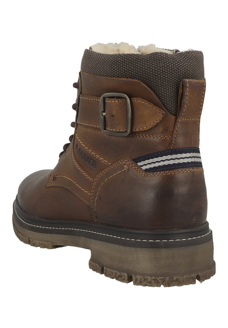 S.Oliver Zapatillas Altas - Dark Brown/marrón