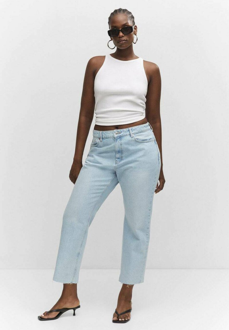 Mango IRENE Vaqueros rectos lichtblauw/azul claro Zalando.es